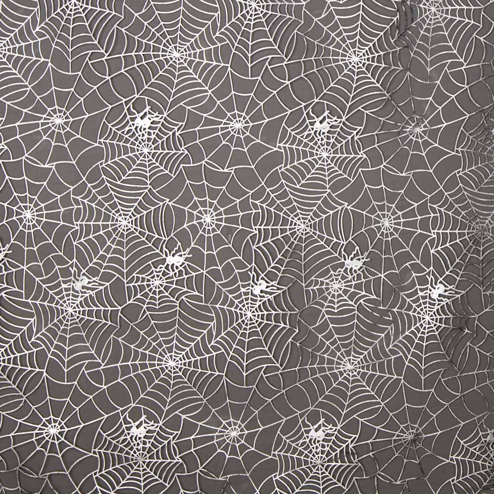 Organza-Stoff Spinnennetze Schwarz - Ribes y Casals