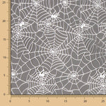 Organza-Stoff Spinnennetze Schwarz - Ribes y Casals