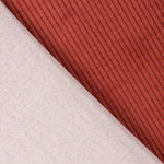 Roter Cord-Reststoff für Polster – verschiedene Maße x Breite 140 cm - Ribes y Casals
