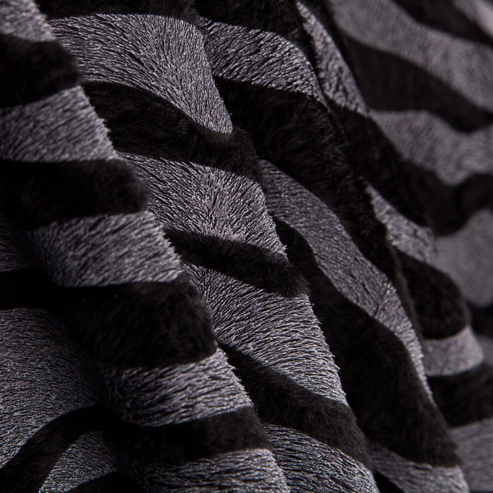 Zebra schwarz lackiertes Haartuch - Ribes y Casals