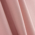 Piqué-Stoffrest Rautenmuster rosa – verschiedene Maße x Breite 155 cm - Ribes y Casals