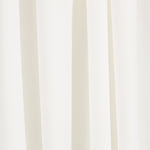 Einfarbig weißer elastischer Gabardine-Stretch-Stoff - Ribes y Casals