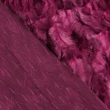Stoff Federn Fuchsia - Ribes y Casals