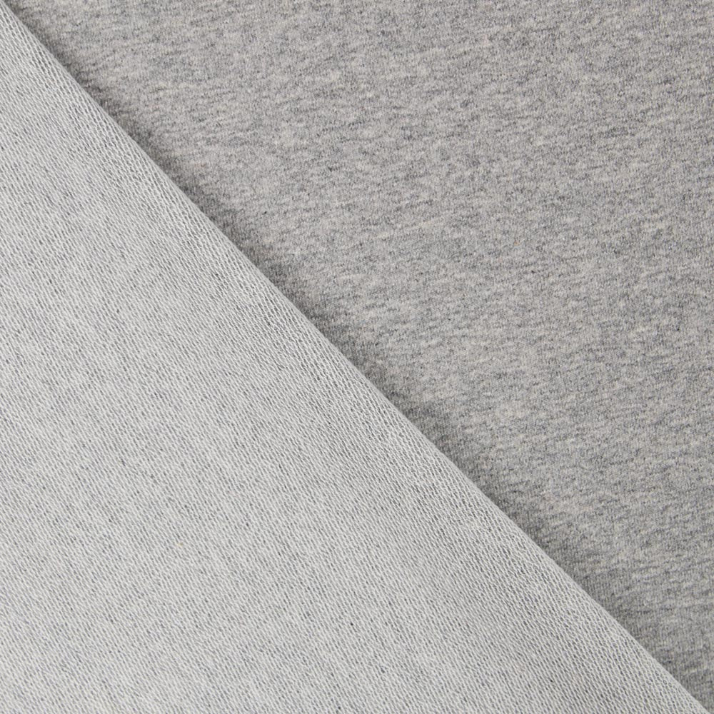 Grauer Fleece-Strickstoff - Ribes y Casals