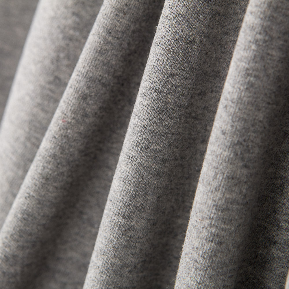 Grauer Fleece-Strickstoff - Ribes y Casals
