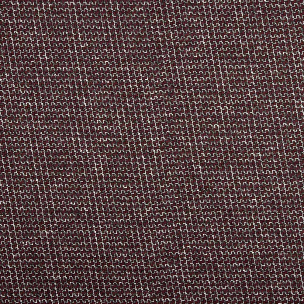 Kastanienbrauner geometrischer Mini-Pullover aus Strick - Ribes y Casals