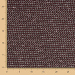 Kastanienbrauner geometrischer Mini-Pullover aus Strick - Ribes y Casals
