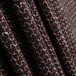 Kastanienbrauner geometrischer Mini-Pullover aus Strick - Ribes y Casals