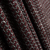 Kastanienbrauner geometrischer Mini-Pullover aus Strick - Ribes y Casals