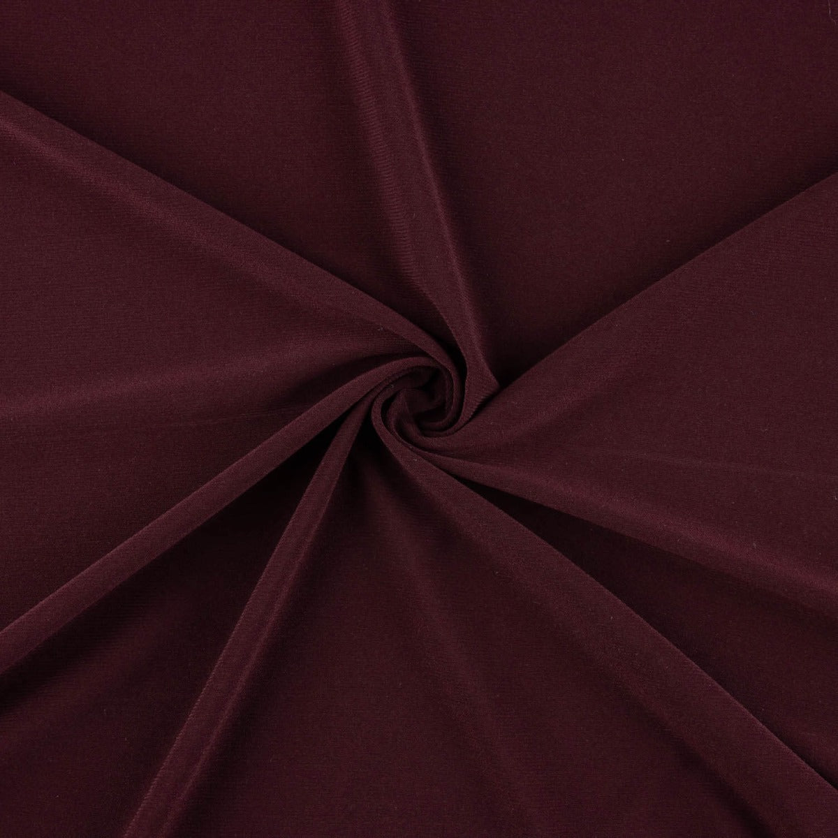 Polyester-Strickstoff Dunkelkastanienbraun - Ribes y Casals