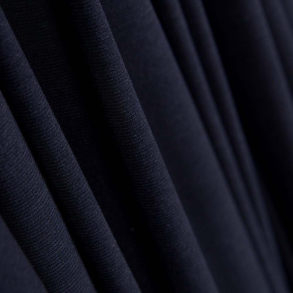 Polyester-Strickstoff Navy - Ribes y Casals