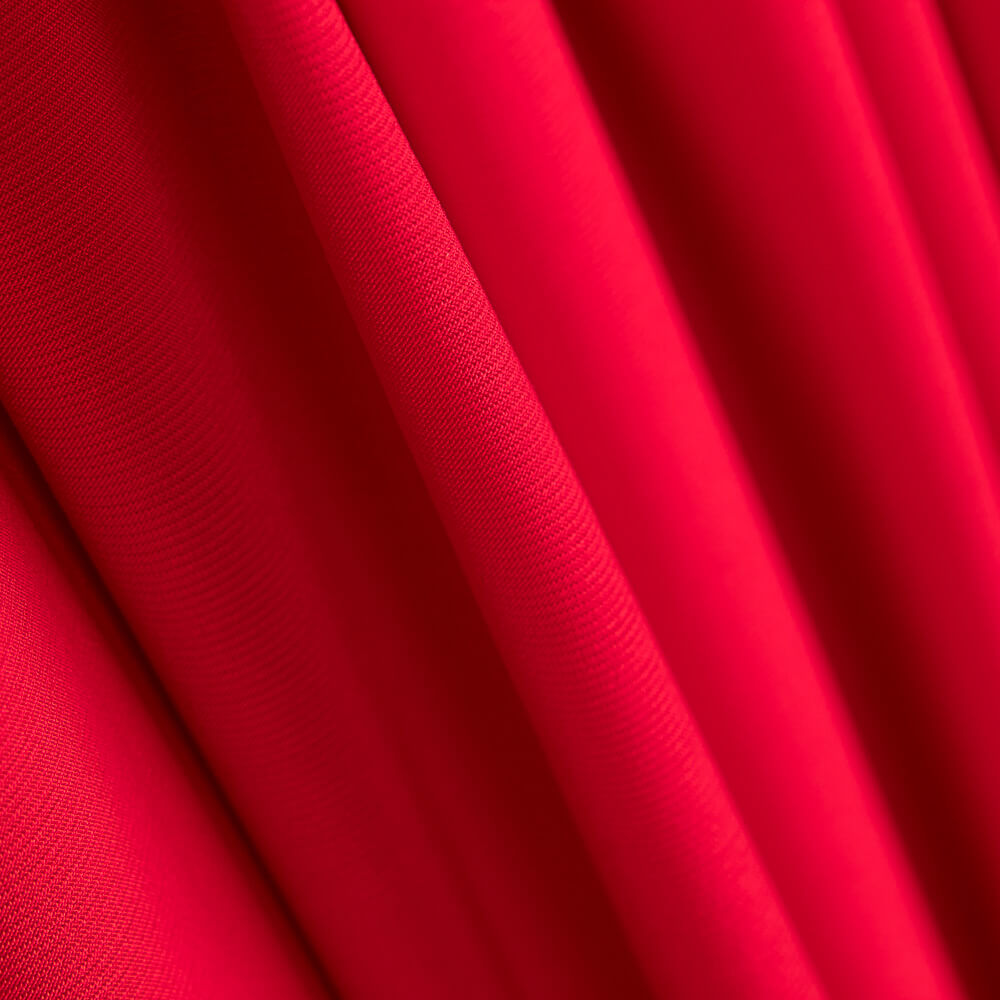 Polyester-Strickstoff Tomatenrot - Ribes y Casals