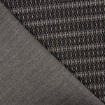 Geometrisch gestrickter Pullover Rhombus Grau - Ribes y Casals
