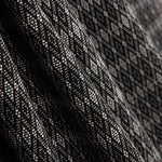 Geometrisch gestrickter Pullover Rhombus Grau - Ribes y Casals
