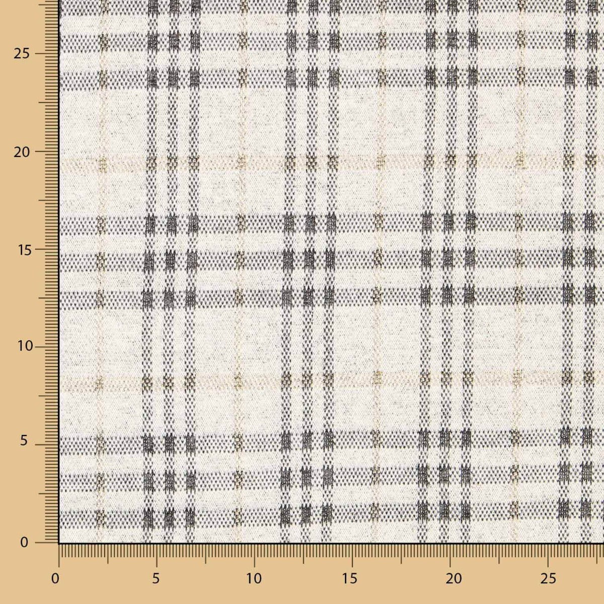 Lurex Square Tweed Strickstoff - Ribes y Casals