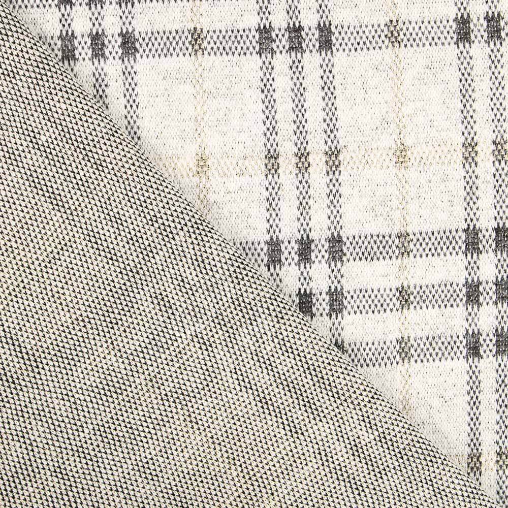 Lurex Square Tweed Strickstoff - Ribes y Casals