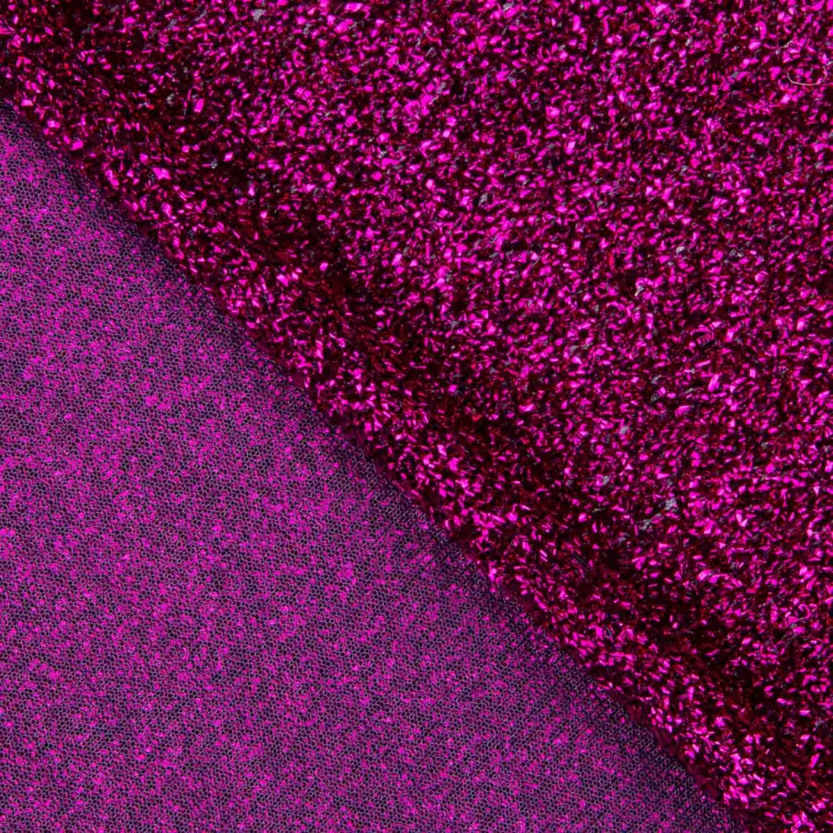 Fuchsia Metallic Raffia Fuchsia Stoff - Ribes y Casals