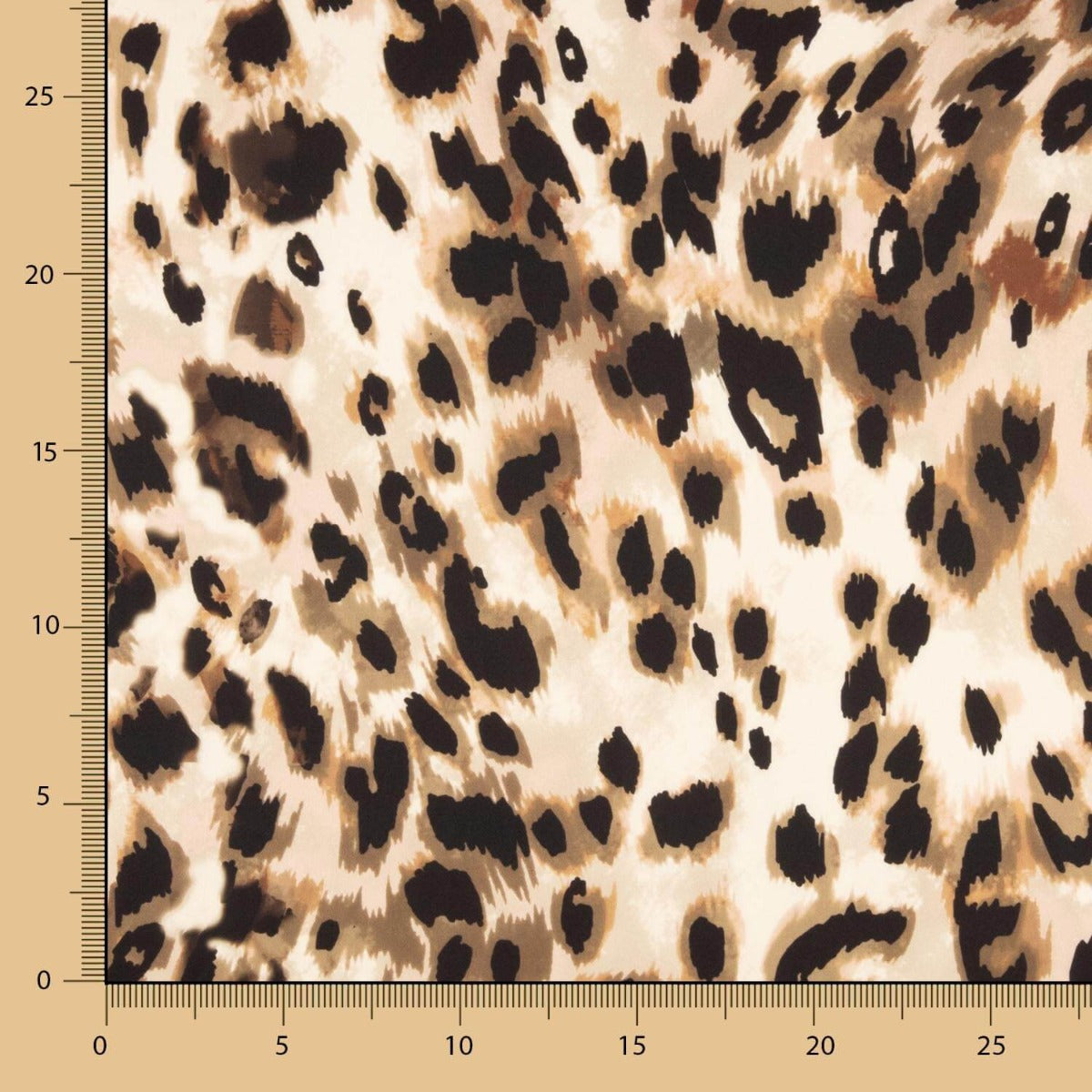 Satin Spandex Leopard Gepunktet - Ribes y Casals