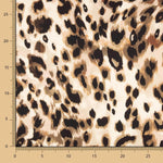 Satin Spandex Leopard Gepunktet - Ribes y Casals