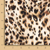 Satin Spandex Leopard Gepunktet - Ribes y Casals
