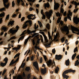 Satin Spandex Leopard Gepunktet - Ribes y Casals