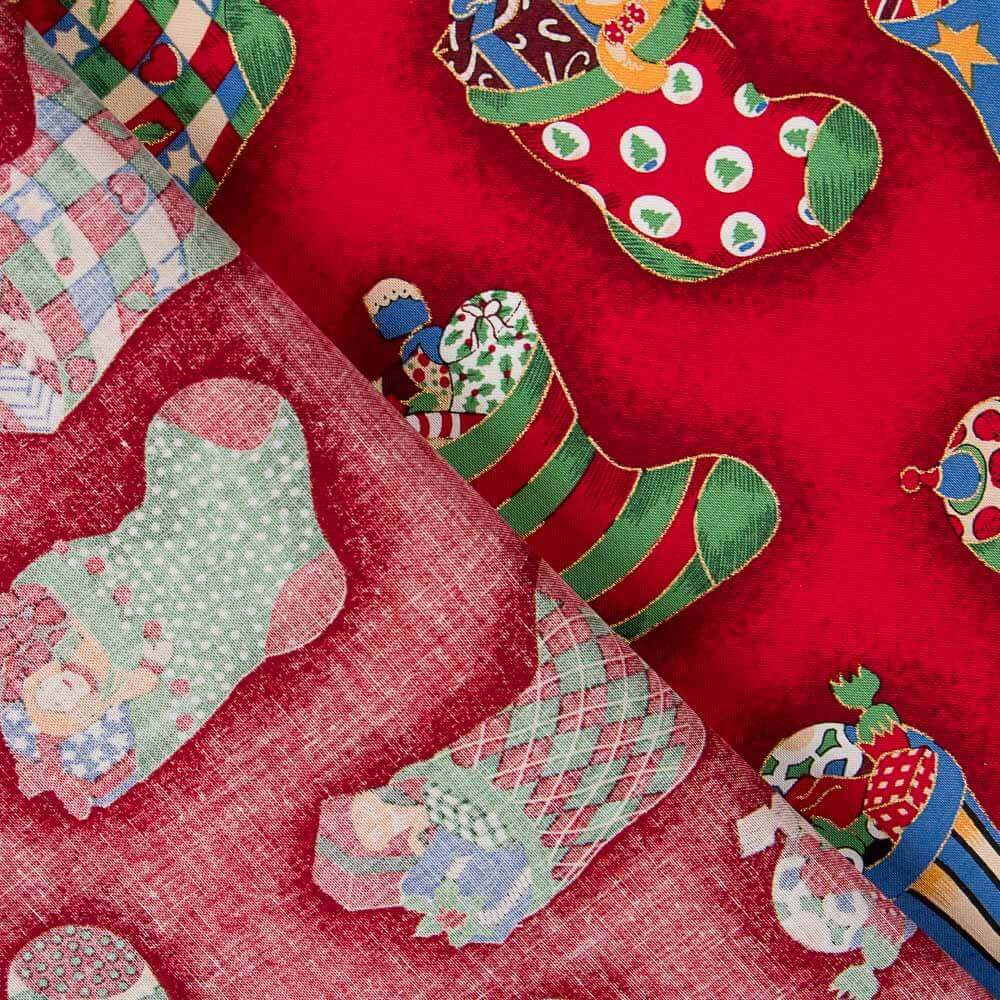 Baumwolle Weihnachtsgeschenk Socken Rot - Ribes y Casals