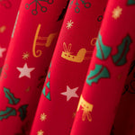 Weihnachten Merry Xmas Rote Baumwolle - Ribes y Casals
