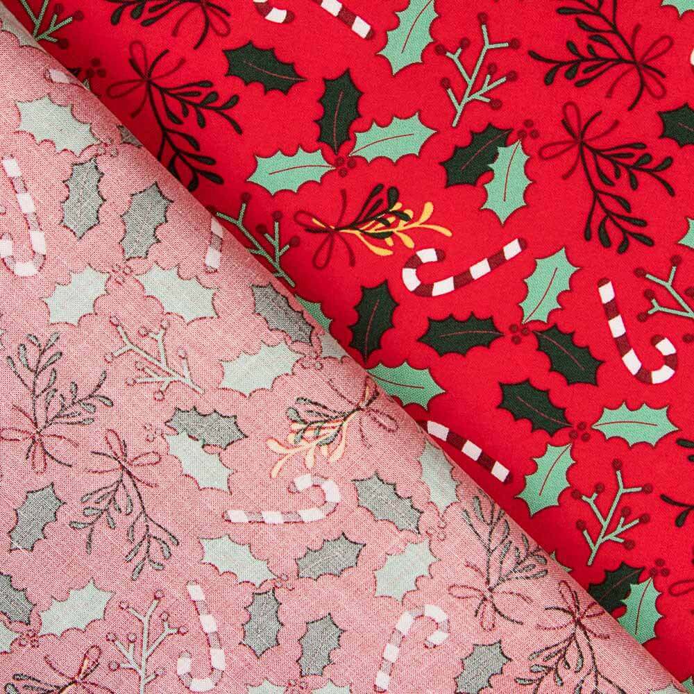 Cotton Christmas Zuckerstange Rot - Ribes y Casals