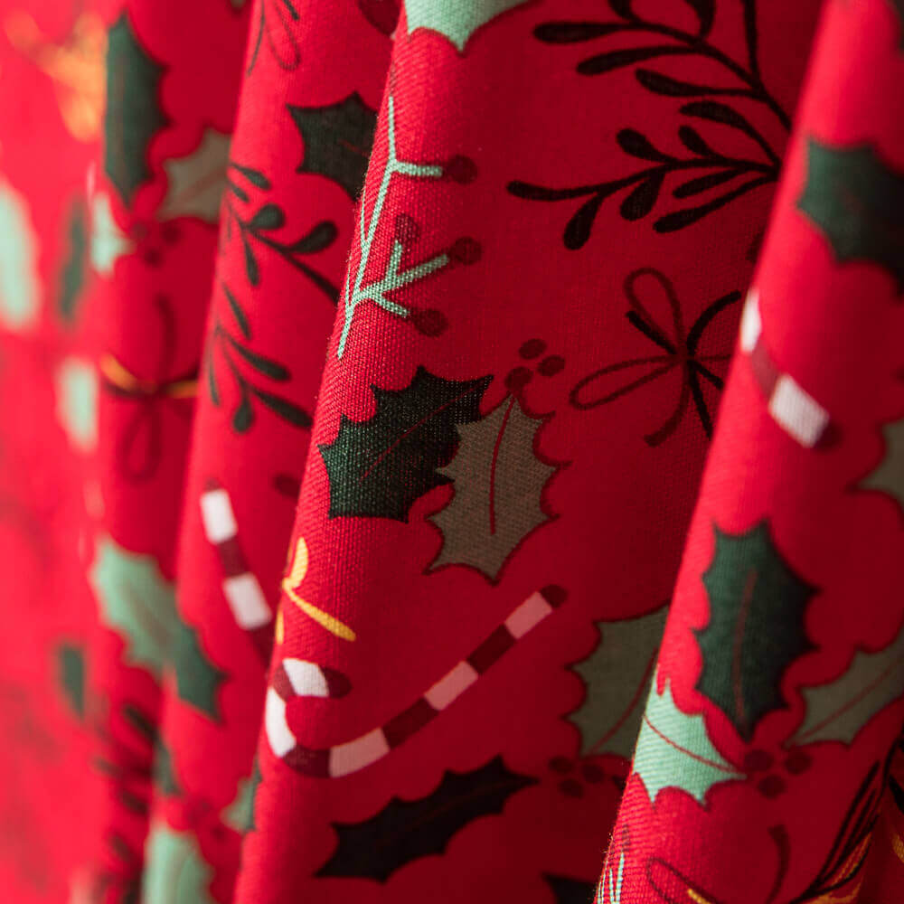 Cotton Christmas Zuckerstange Rot - Ribes y Casals