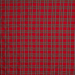 Taft Polyester Schottenkaro Rot - Ribes y Casals