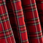 Taft Polyester Schottenkaro Rot - Ribes y Casals