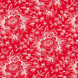 Amerikanischer roter Floralaufnäher - Ribes y Casals