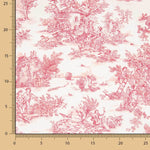 Toile de Jouy Blatt Rot - Ribes y Casals