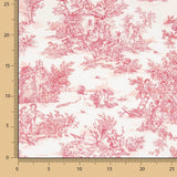 Toile de Jouy Blatt Rot - Ribes y Casals