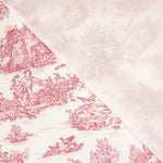 Toile de Jouy Blatt Rot - Ribes y Casals