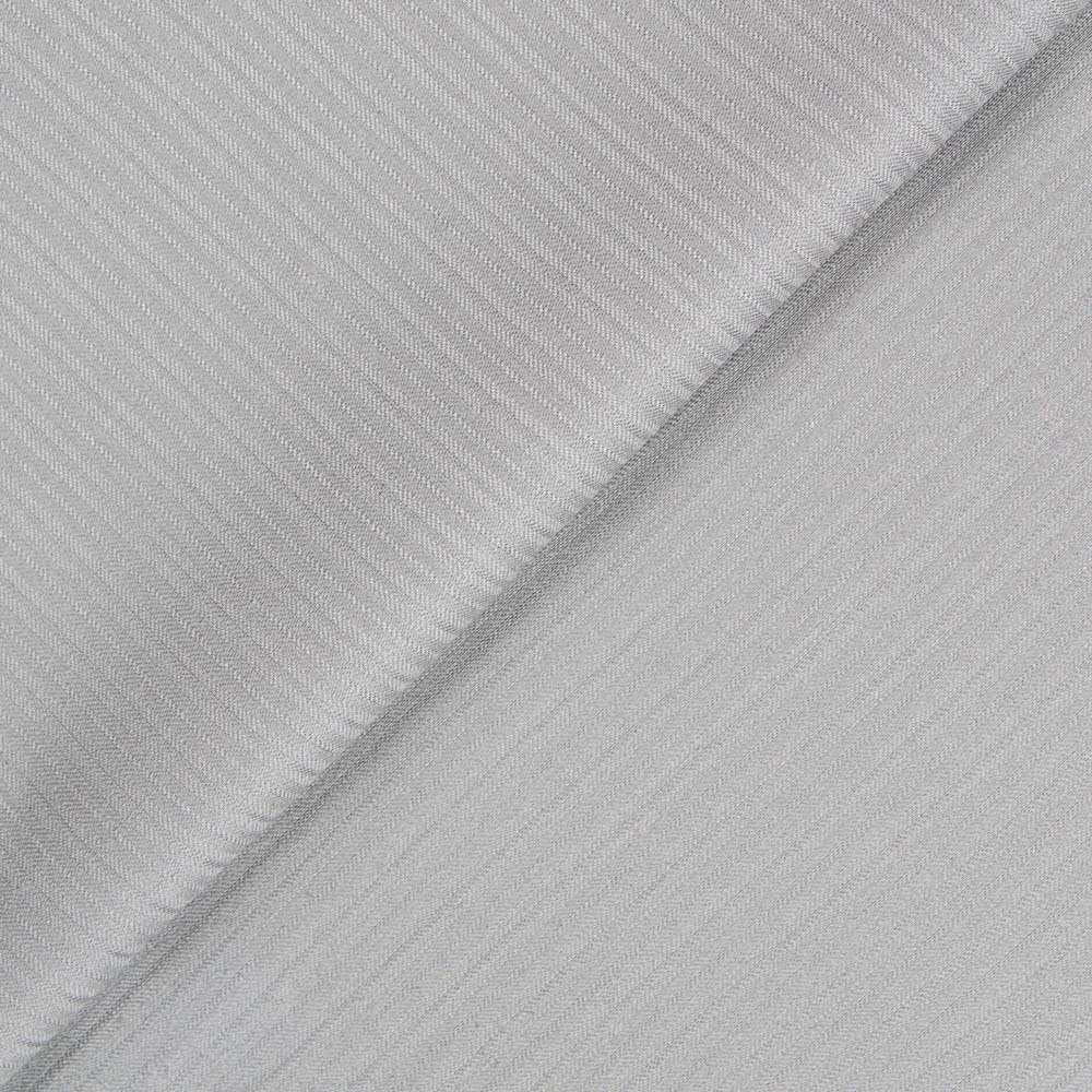 Stoffrest: Grauer Streifenstoff – verschiedene Maße x Breite 140 cm - Ribes y Casals