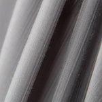 Stoffrest: Grauer Streifenstoff – verschiedene Maße x Breite 140 cm - Ribes y Casals