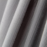 Stoffrest: Grauer Streifenstoff – verschiedene Maße x Breite 140 cm - Ribes y Casals
