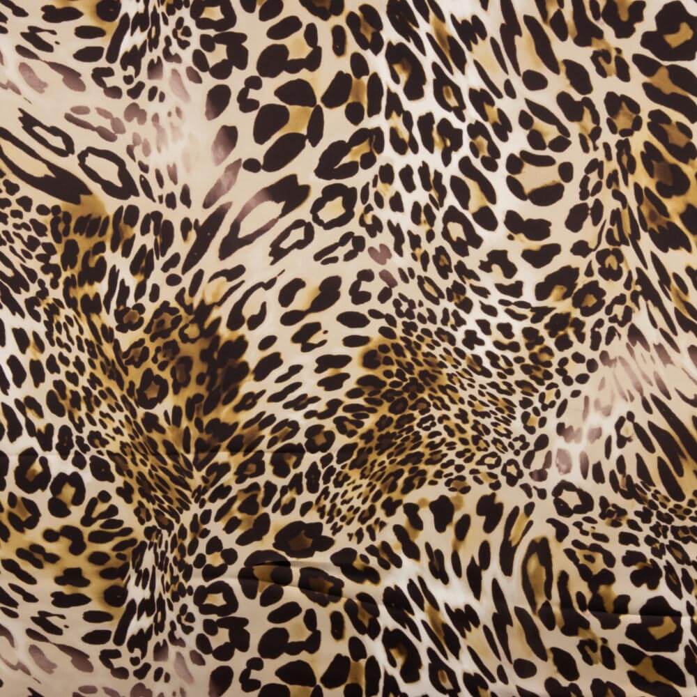 Satin-Elasthan-Leopard - Ribes y Casals