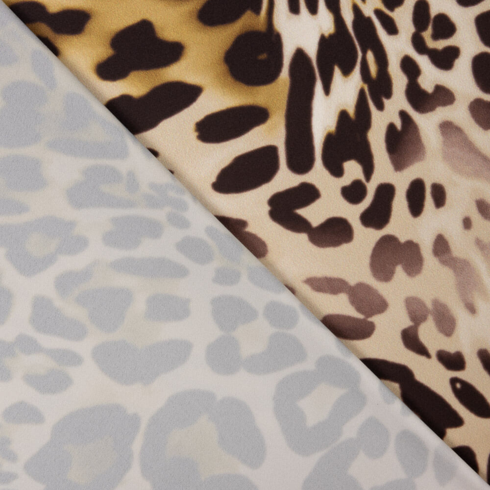 Satin-Elasthan-Leopard - Ribes y Casals