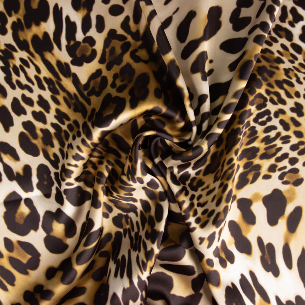 Satin-Elasthan-Leopard - Ribes y Casals