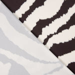 Satin-Elasthan Tiger Grau - Ribes y Casals
