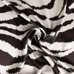 Satin-Elasthan Tiger Grau - Ribes y Casals