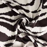 Satin-Elasthan Tiger Grau - Ribes y Casals