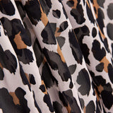 Polyester-Gaze Leopard Rosa - Ribes y Casals