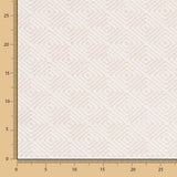 Geometrische Jacquard-Polsterung Sand - Ribes y Casals