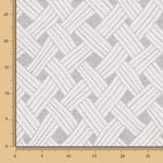 Jacquard-Wandteppichgeflecht Grau - Ribes y Casals