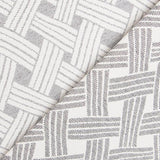 Jacquard-Wandteppichgeflecht Grau - Ribes y Casals