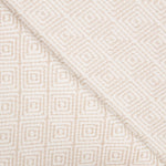 Geometrische Jacquard-Polsterung Sand - Ribes y Casals