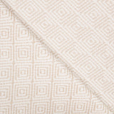 Geometrische Jacquard-Polsterung Sand - Ribes y Casals
